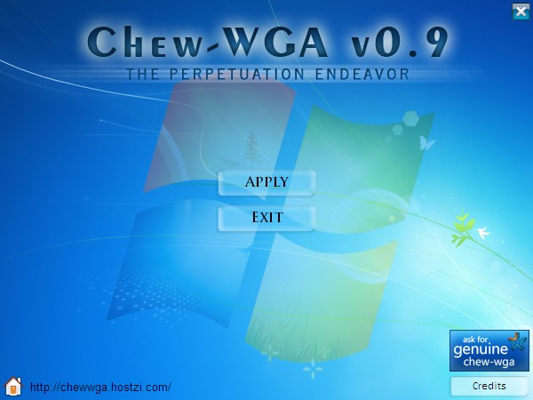 WIN7激活软件Chew-WGA0.9完美激活(适用任何机型)