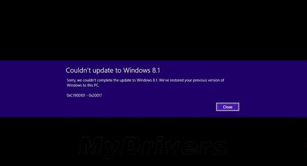 分析Win8升级Win8.1系统时蓝屏无法更新原因与解决