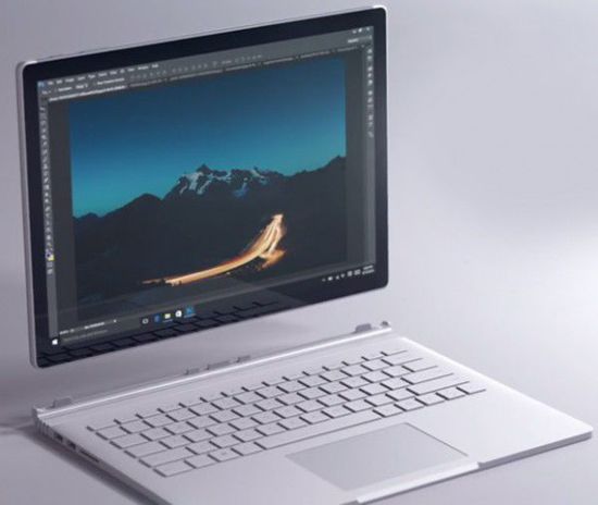 微软发布笔记本全新产品Surface Book图片赏集