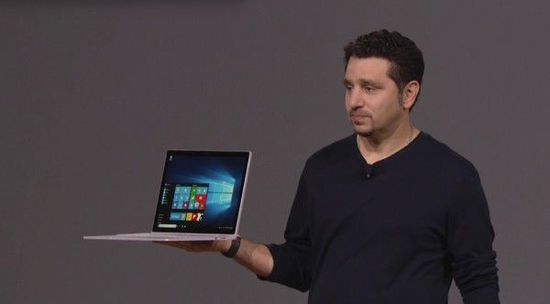 微软发布笔记本全新产品Surface Book图片赏集